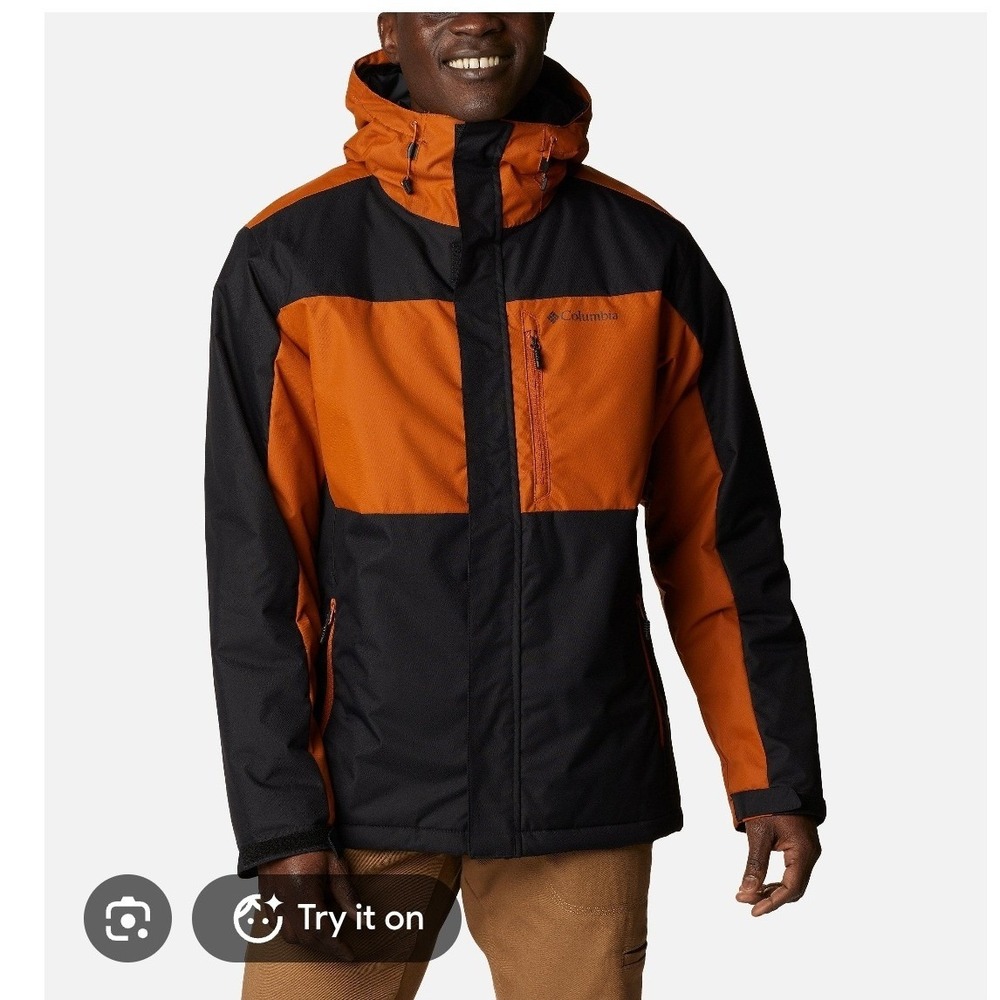 Columbia Tipton peak II Insulated winter jacket snow mens 2XL gorpcore FLAW